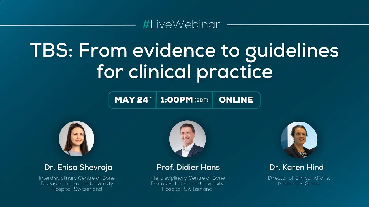 From evidence to guidelines: how TBS earned its place in clinical practice