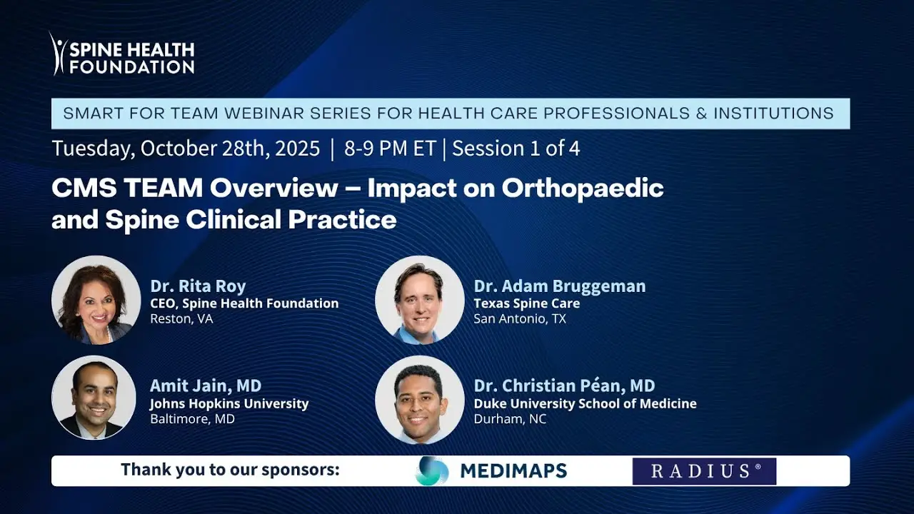 CMS TEAM overview: what it means for orthopaedic and spine clinical practice