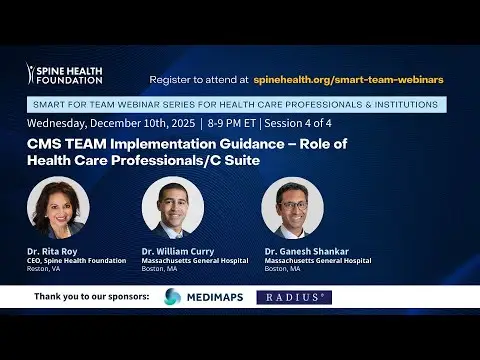 CMS TEAM implementation guidance: the role of healthcare professionals and the C-suite