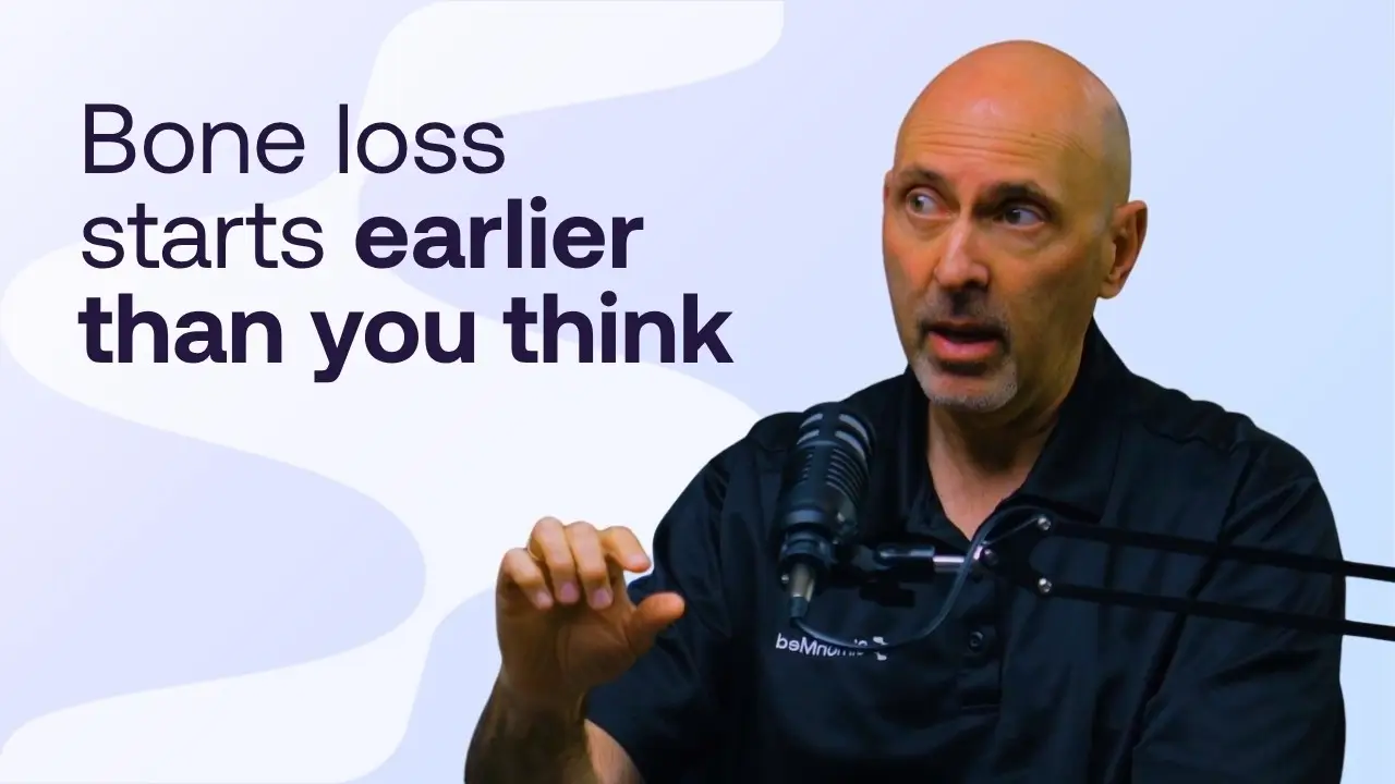 You're losing bone earlier than you think